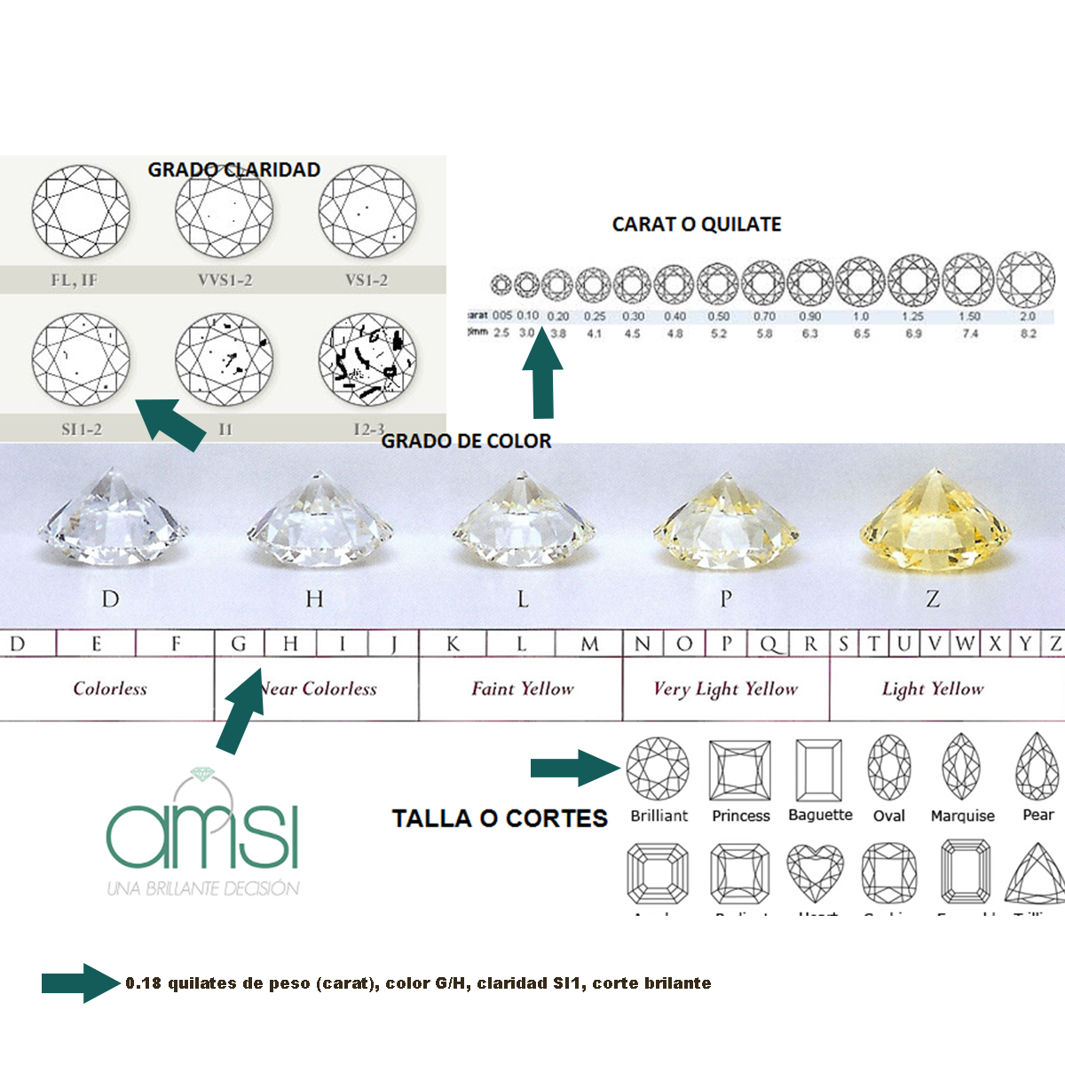 Anillo de compromiso AC-1001 Am