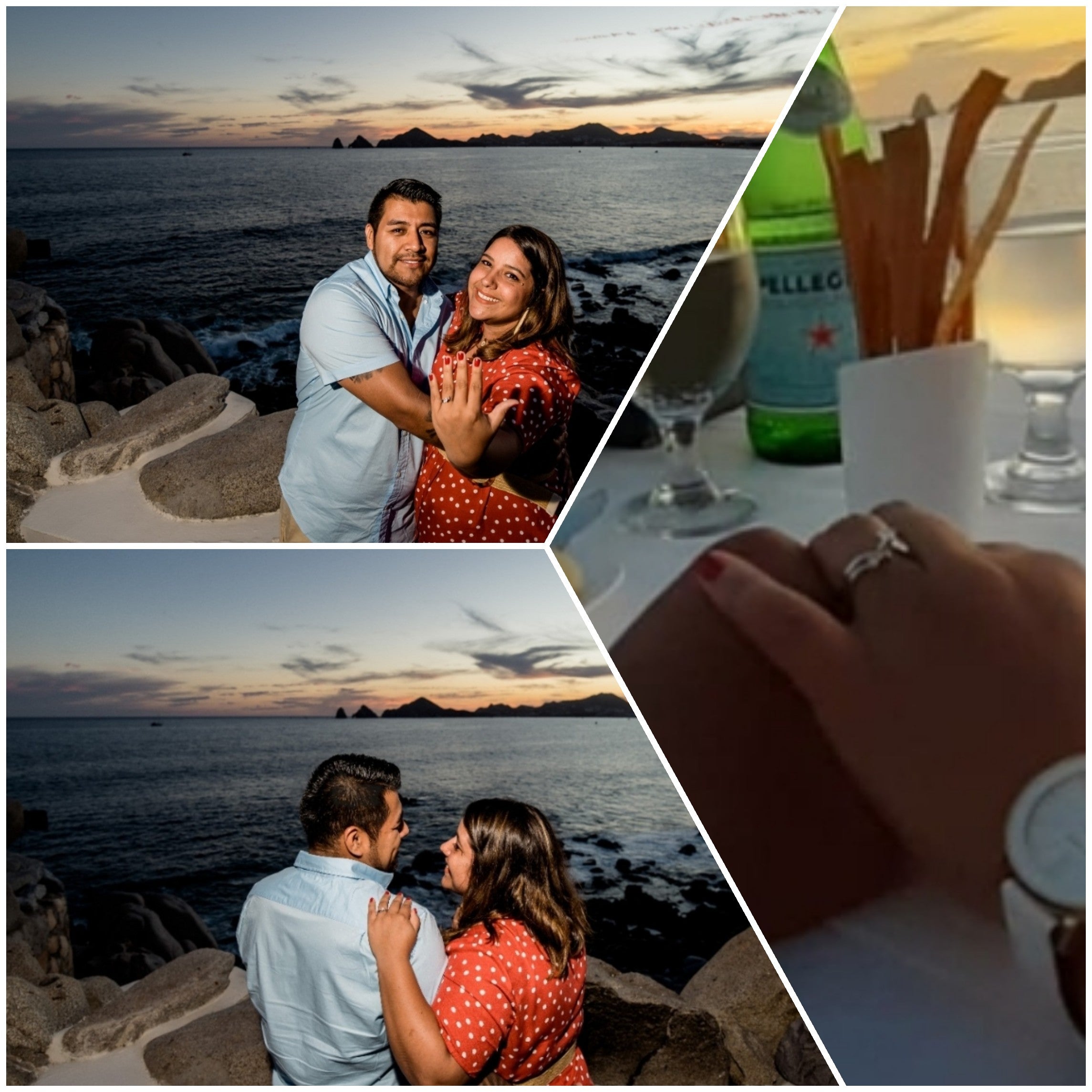 Fotos de clientes en la entrega 3