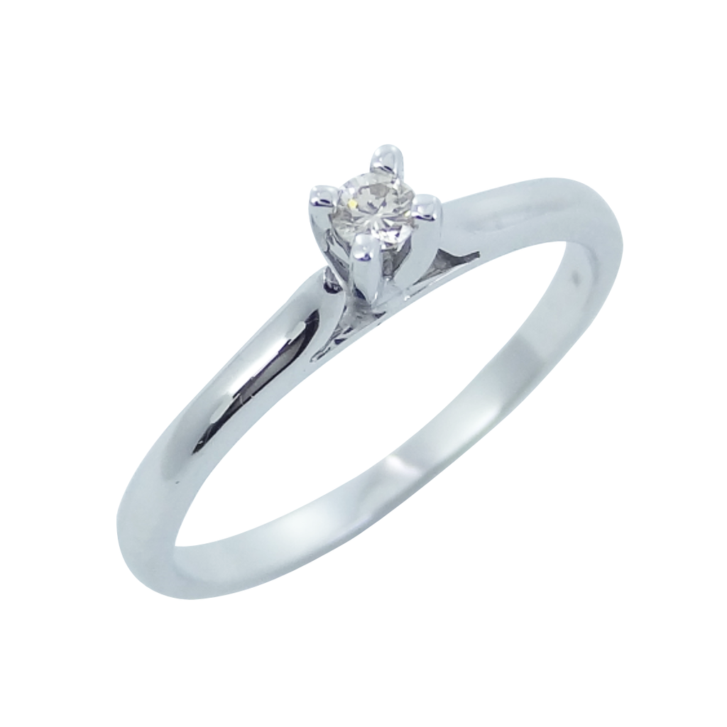 Anillo de compromiso AC-1003 8 pts