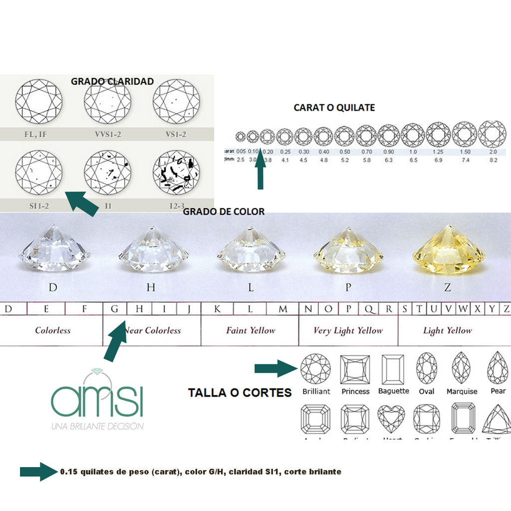 Anillo de compromiso AC-1005